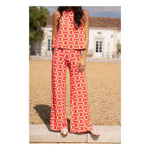 Colección Paloma - Pantalón Andrea Pink Mama - Ropa de mujer | Rosa