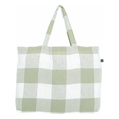 Haomy - Bolso Shopper Palma II | Verde Almendra