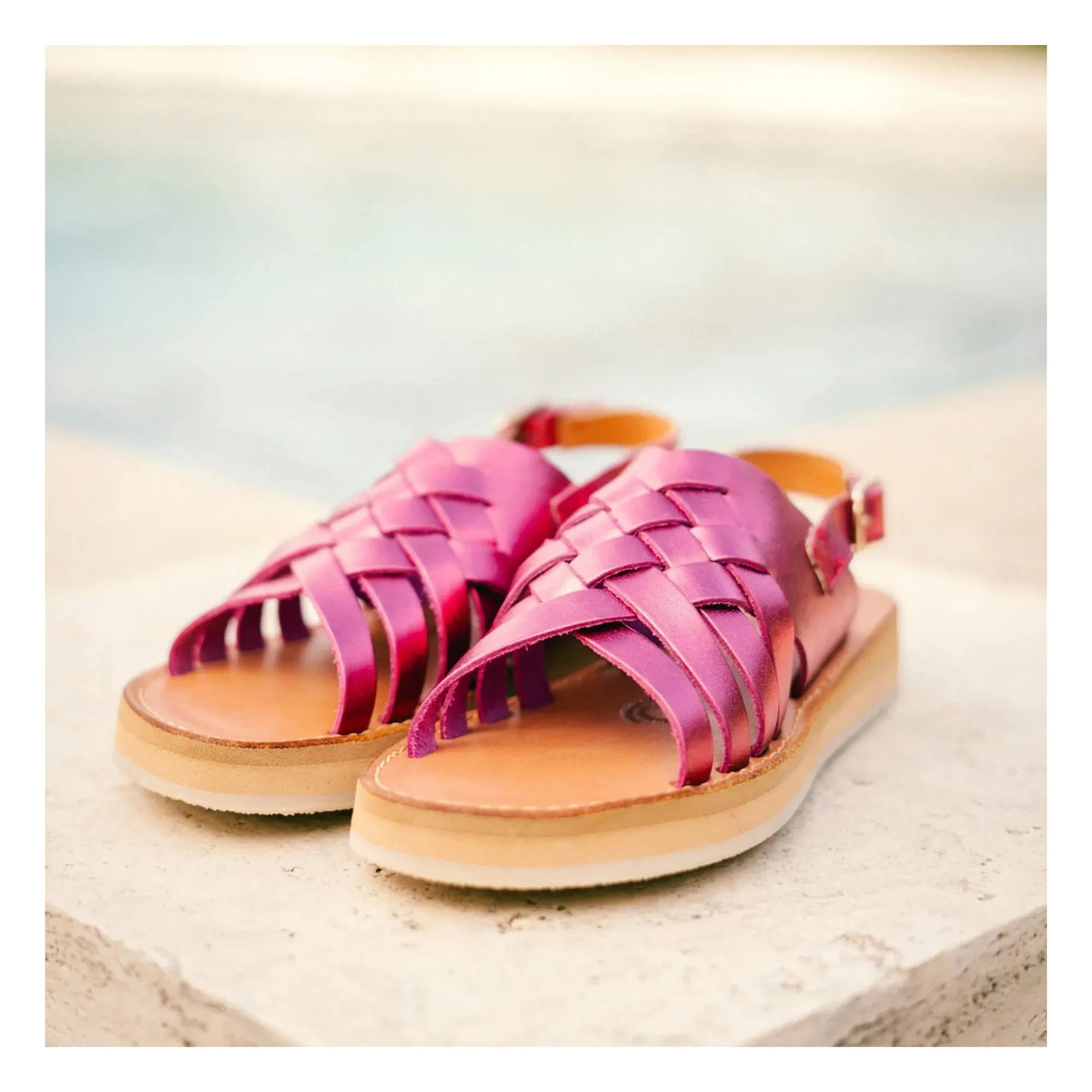 Mapache - Sandalias Lola | Rosa