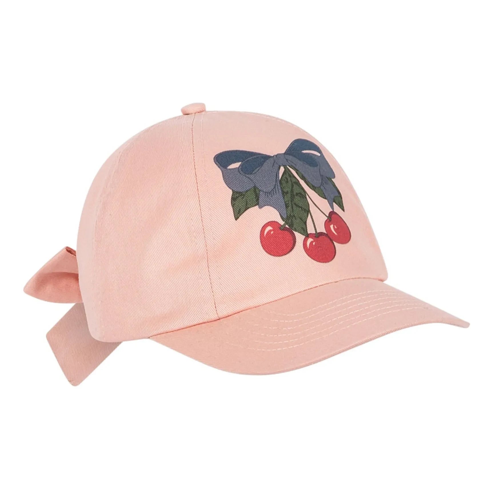 Konges Sløjd - Gorro de algodón orgánico Frankie Cherries | Rosa