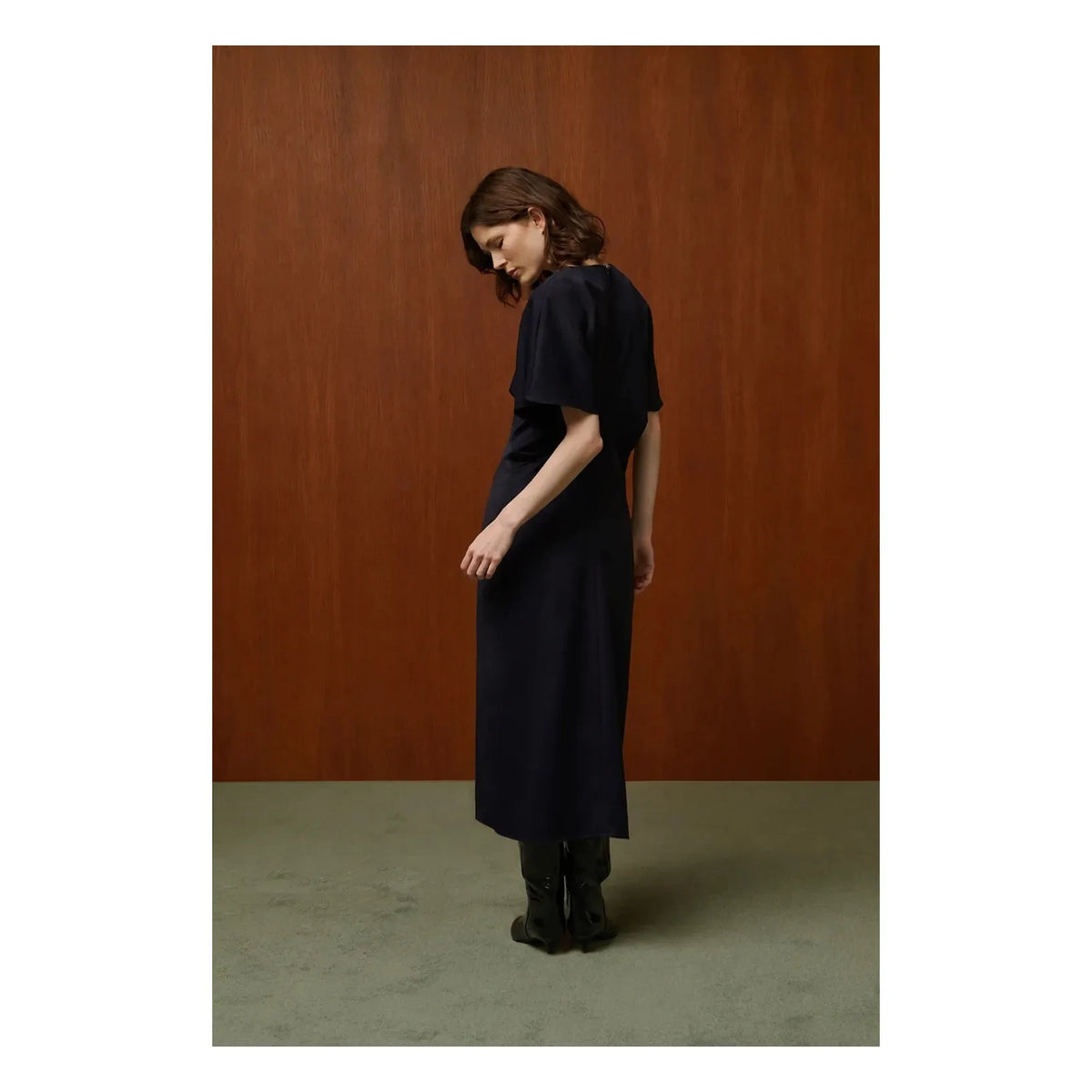 BELLEPIECE - Vestido Madson de Lana | Azul marino