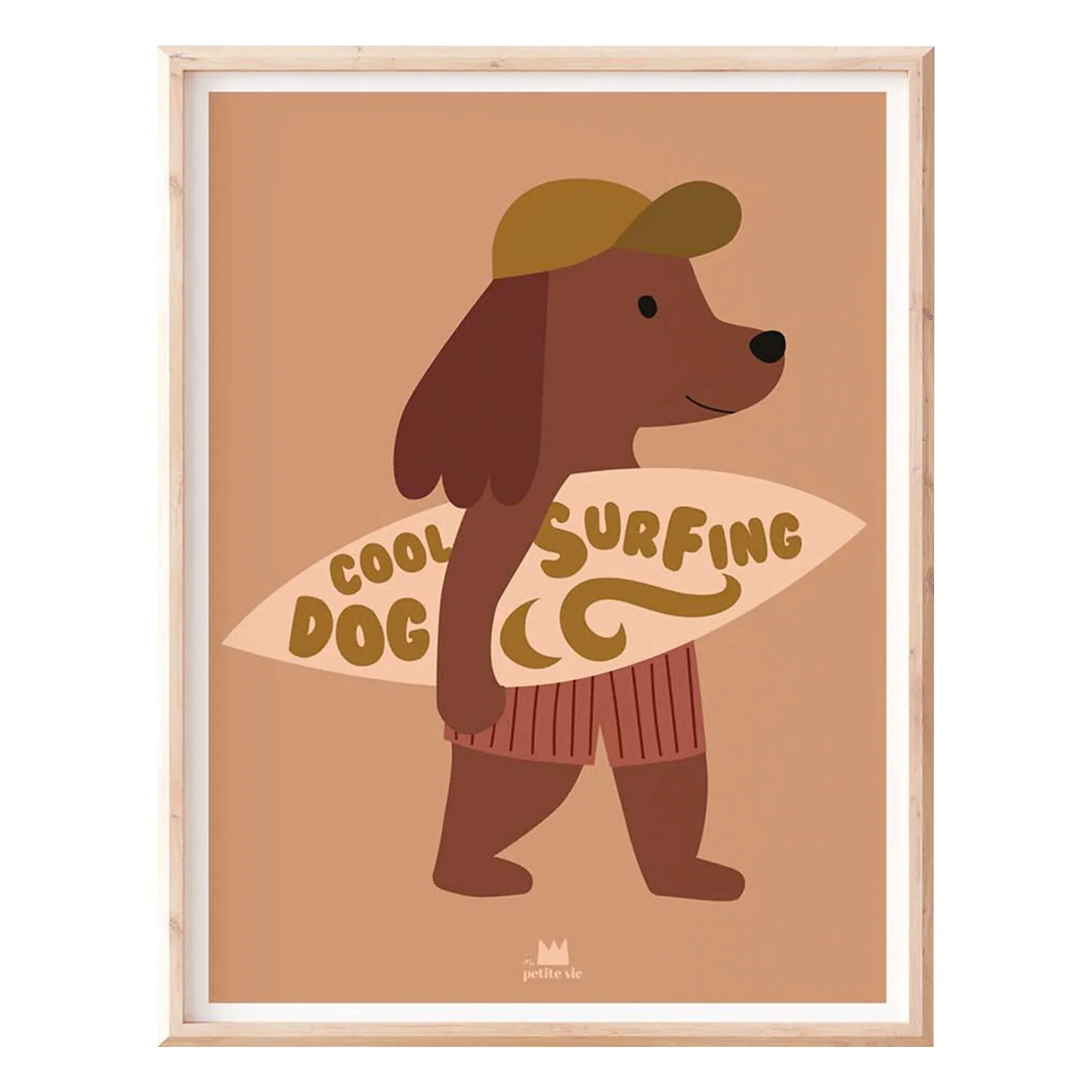 Ma petite vie - Cool Surf Hawaii poster | Marrón