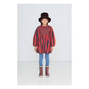 Tinycottons - Vestido de rayas | Rojo