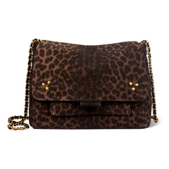 Jérôme Dreyfuss - Bolso Lulu M Leopardo | Marrón