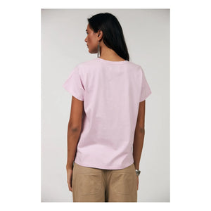 Lollys Laundry - Camiseta de algodón Roma Lobster | Rosa