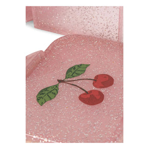 Konges Sløjd - Cherry glitter Beslenme kutusu | Pembe