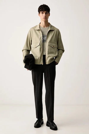 Chaqueta de entretiempo para hombre Michael Kors de algodón y elastano