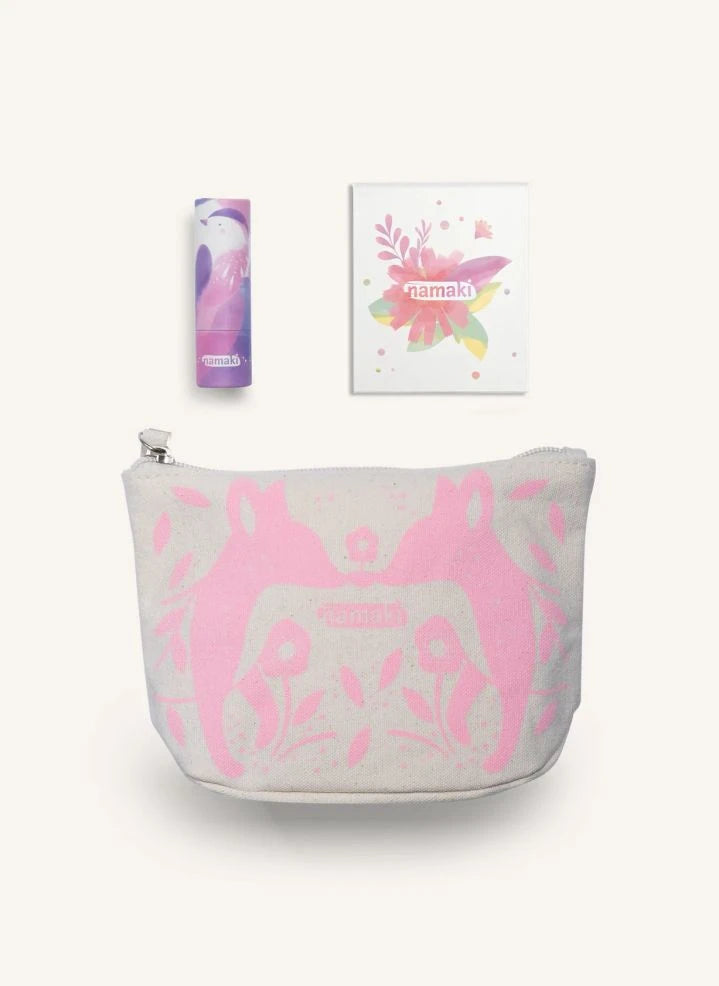 Namaki - Estuche de Lápices Brillante de Zorro | Or
