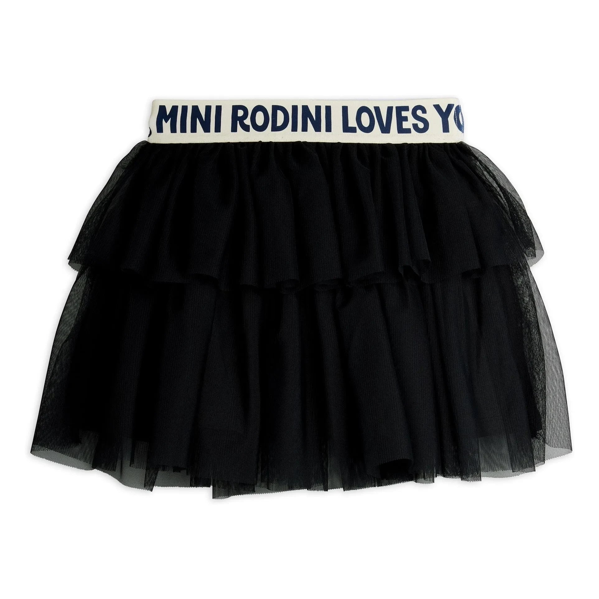 Mini Rodini - Falda de tul negra