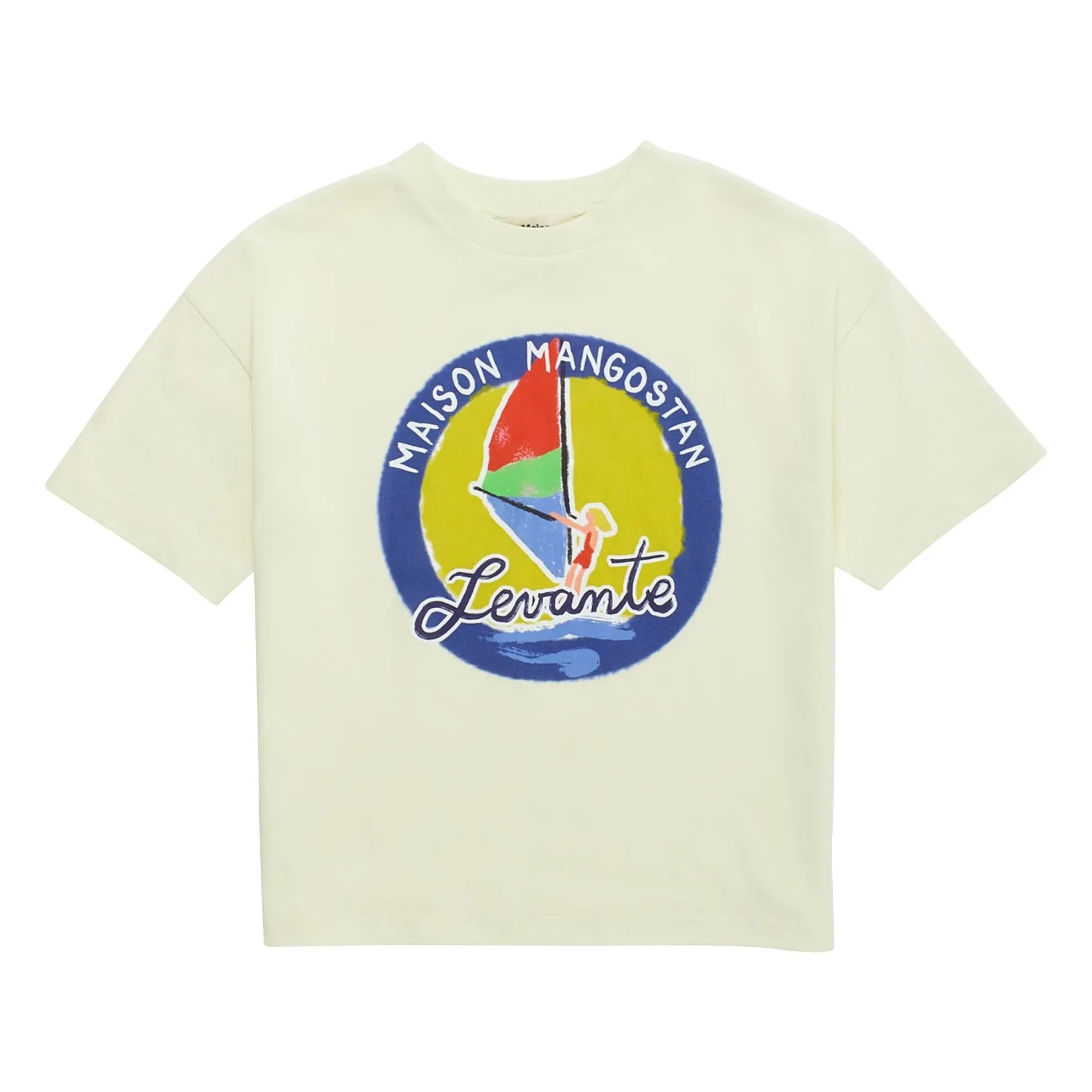 Maison Mangostan - Camiseta Levante | Amarillo pálido