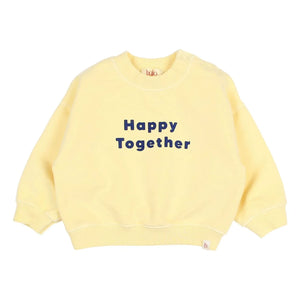 Búho - Happy Together Sweat Algodón orgánico polar | Amarillo