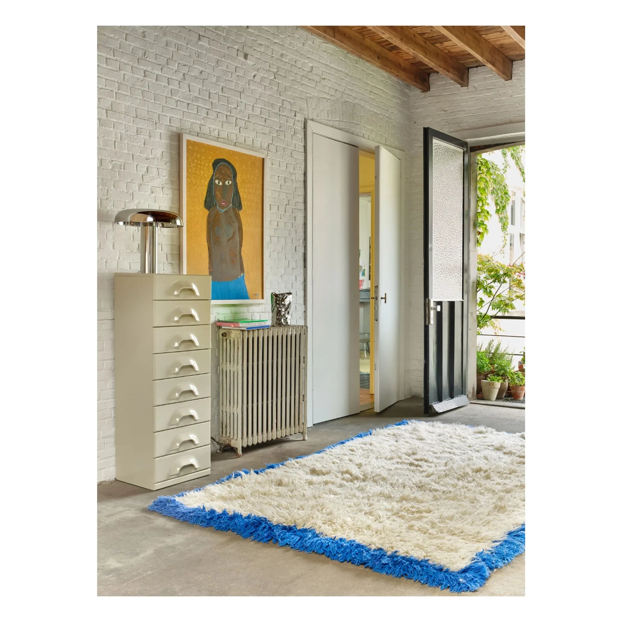HKliving - Lámpara de mesa Cork | Cromo