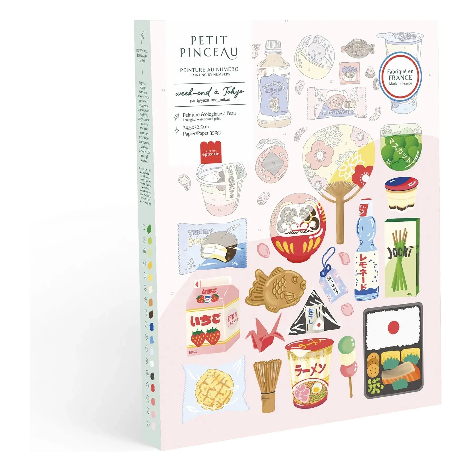 La Petite Épicerie - Kit de pintura por números - Fin de semana en Tokio