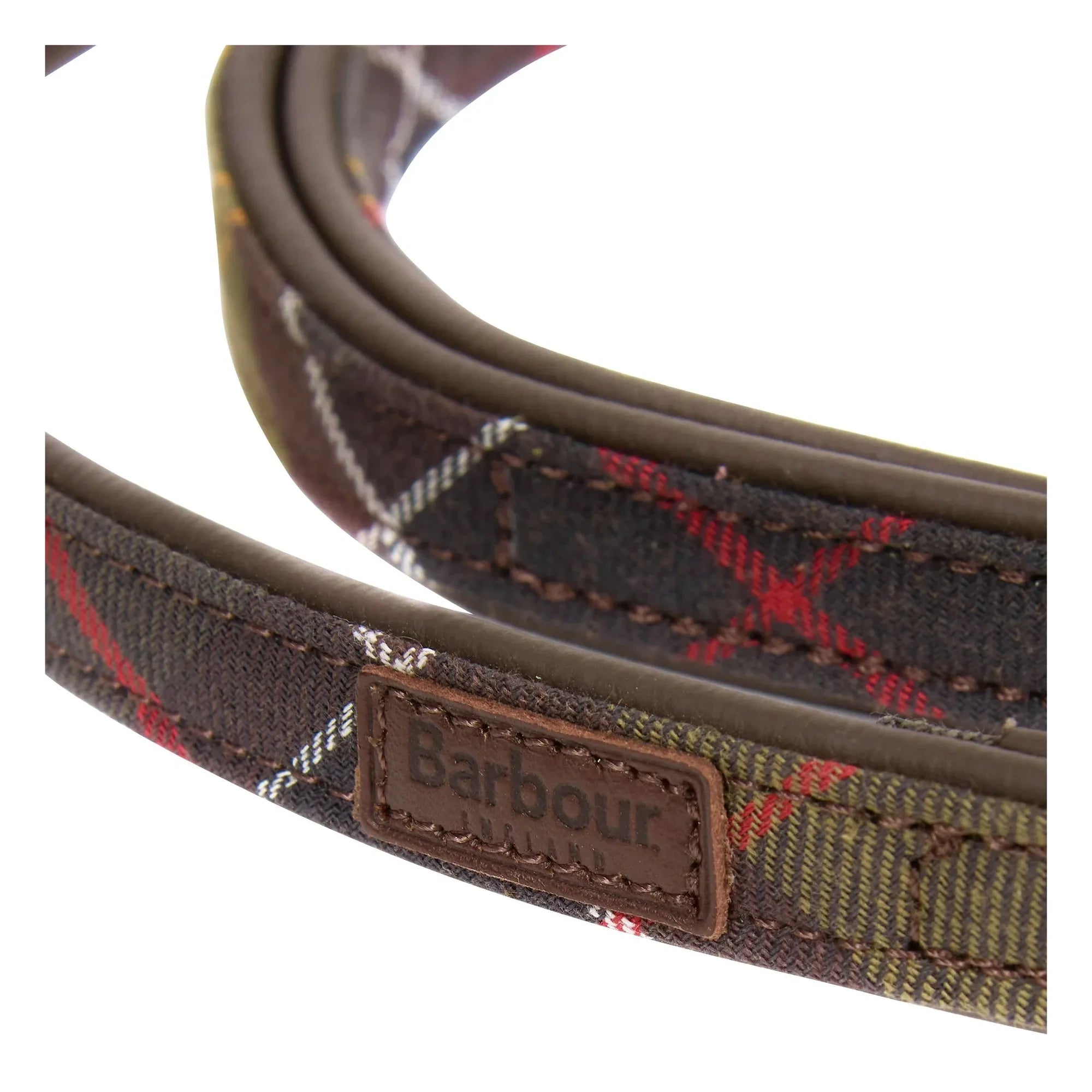 Barbour - Collar para perro de tartán | Marrón oscuro