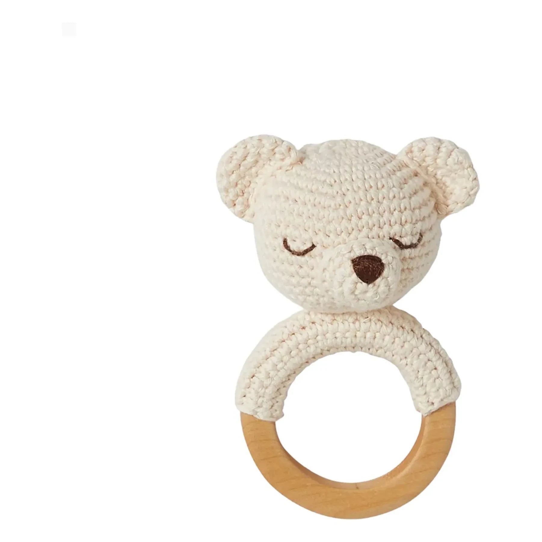 Patti Oslo - Anillo de dentición de oso polar | Blanco