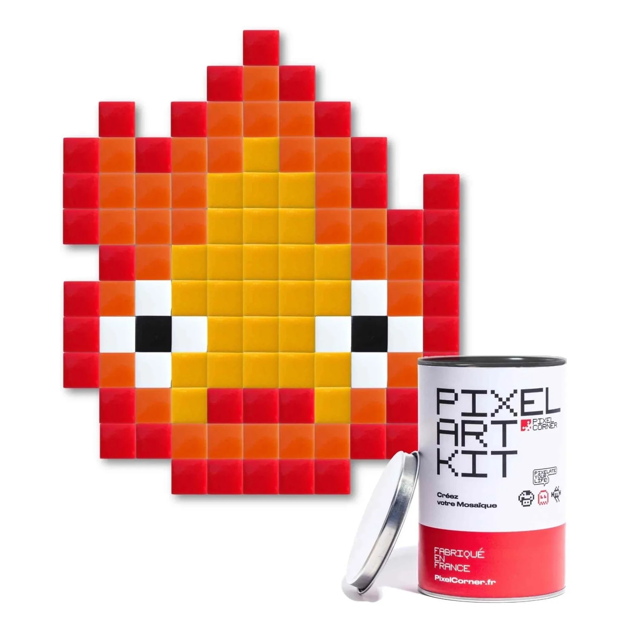 Pixel Corner - Conjunto de Pixel Art - Sparky | Naranja
