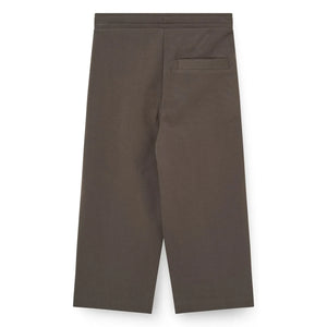 Copenhagen Colors - Pantalón elástico de algodón orgánico | Marrón oscuro