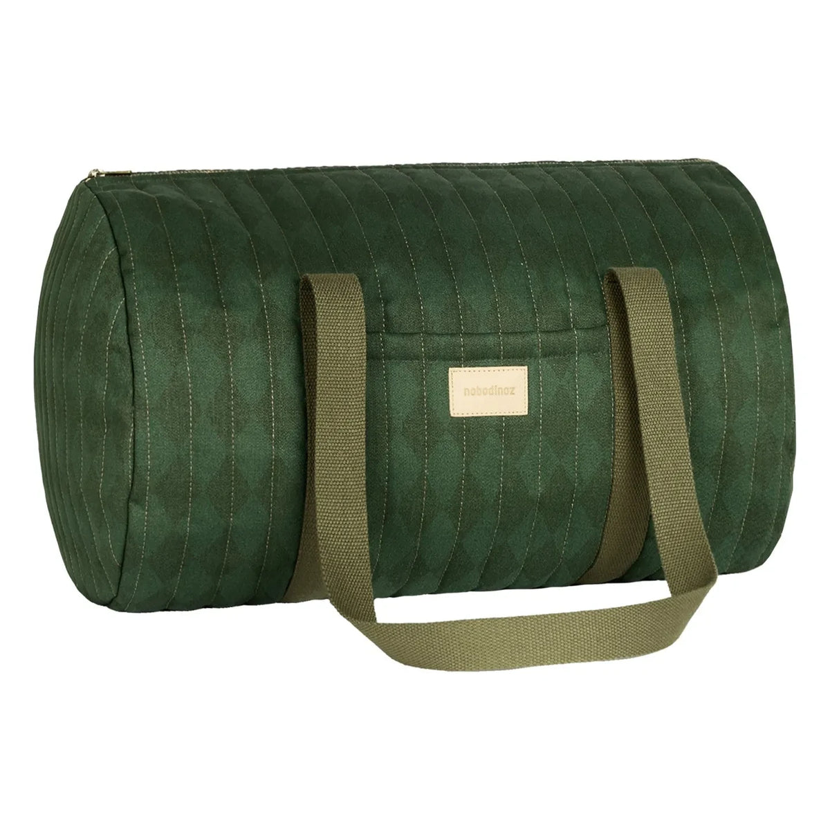 Nobodinoz - Bolso de fin de semana Hyde Park Diamonds | Verde