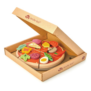 Tender Leaf Toys - Fiesta de Pizza de Madera