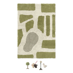 Lorena Canals - Alfombra de juegos Parc y accesorios | Multicolor