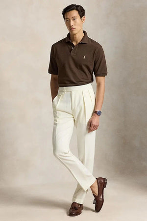 Camiseta de algodón con cuello para hombre Polo Ralph Lauren
