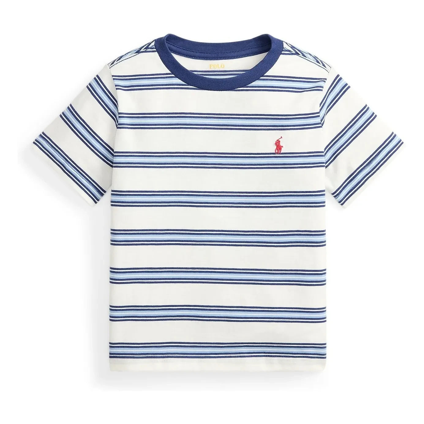 Ralph Lauren - Camiseta de rayas con logo | Azul