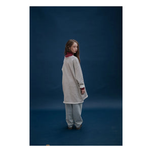 Repose AMS - Cómodo vestido de algodón orgánico | Gris