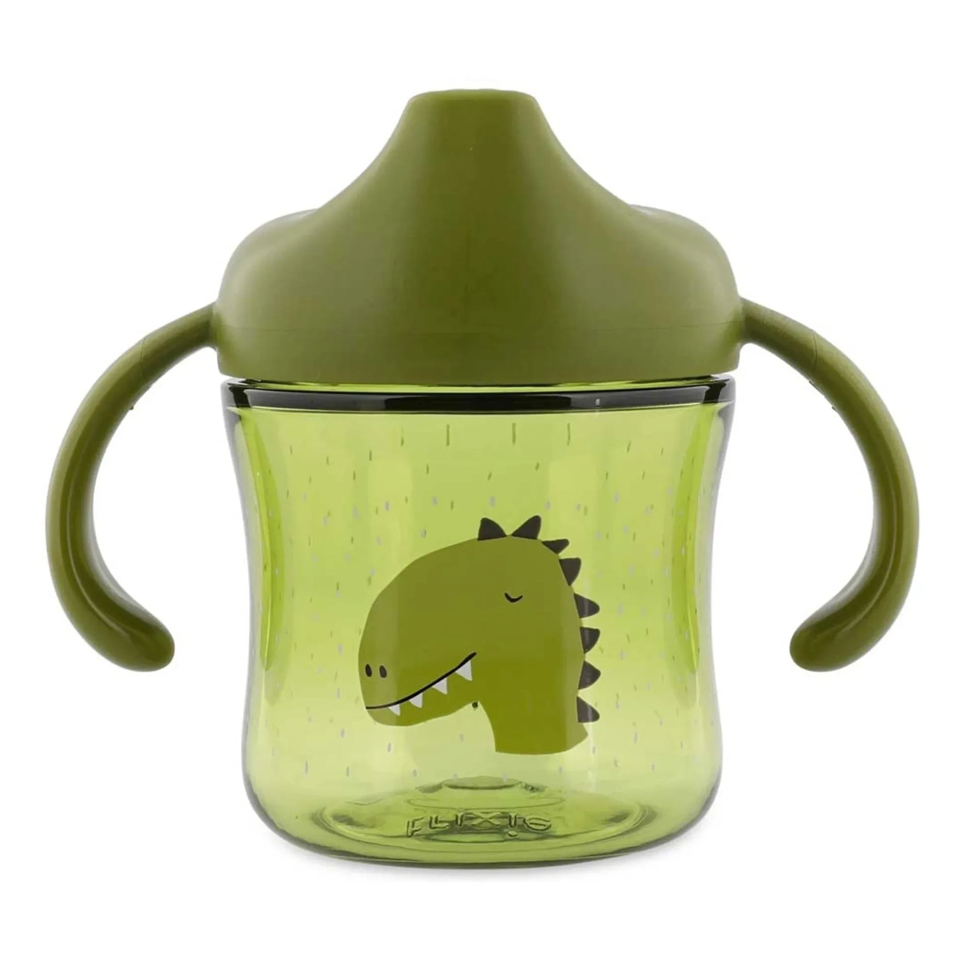 Trixie - Vaso de aprendizaje Mr. Dino | Verde