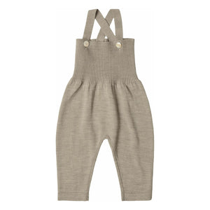 FUB - Peto de lana merina de talle alto | Beige jaspeado