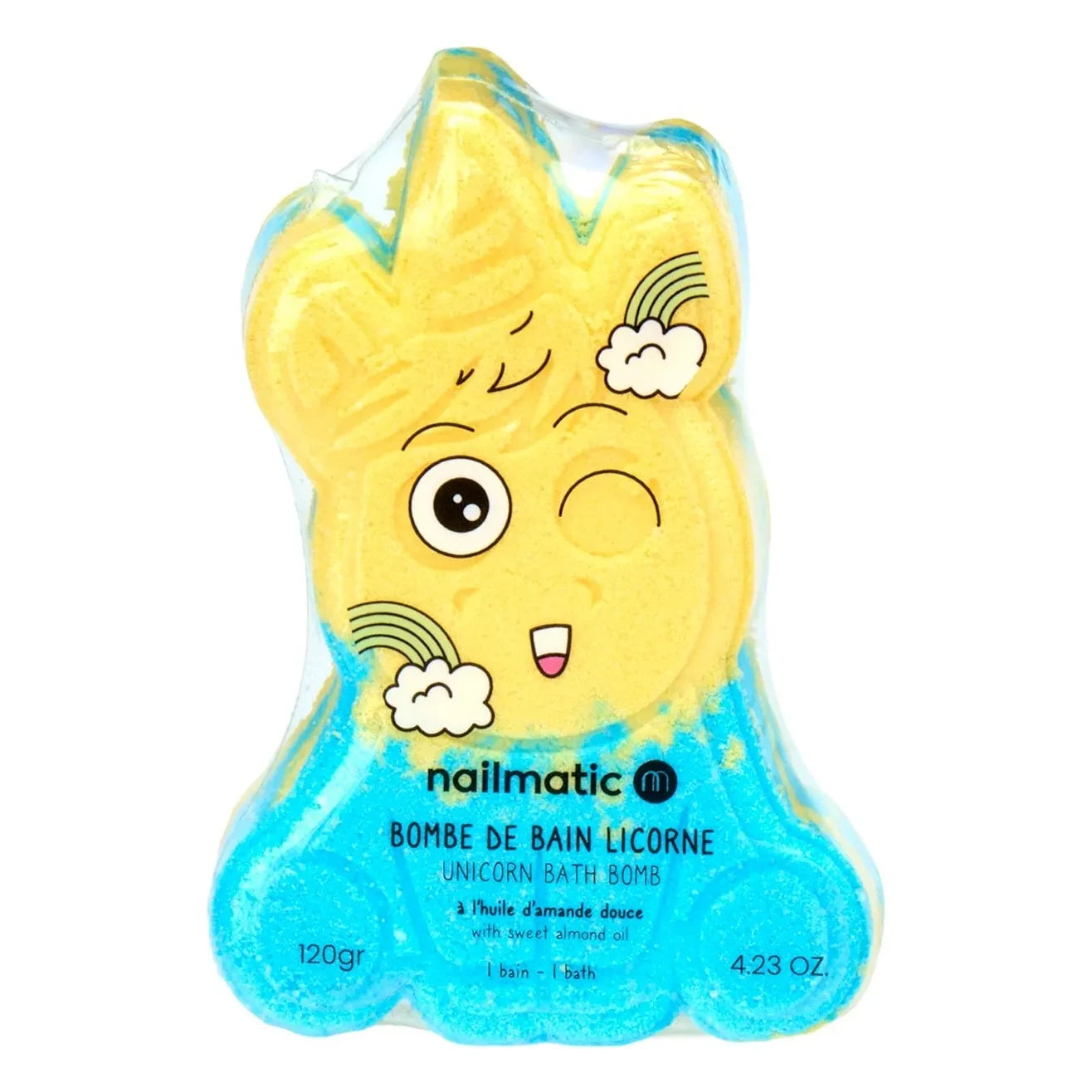 Nailmatic Kids - Spray de baño Unicornio Azul - 120 g