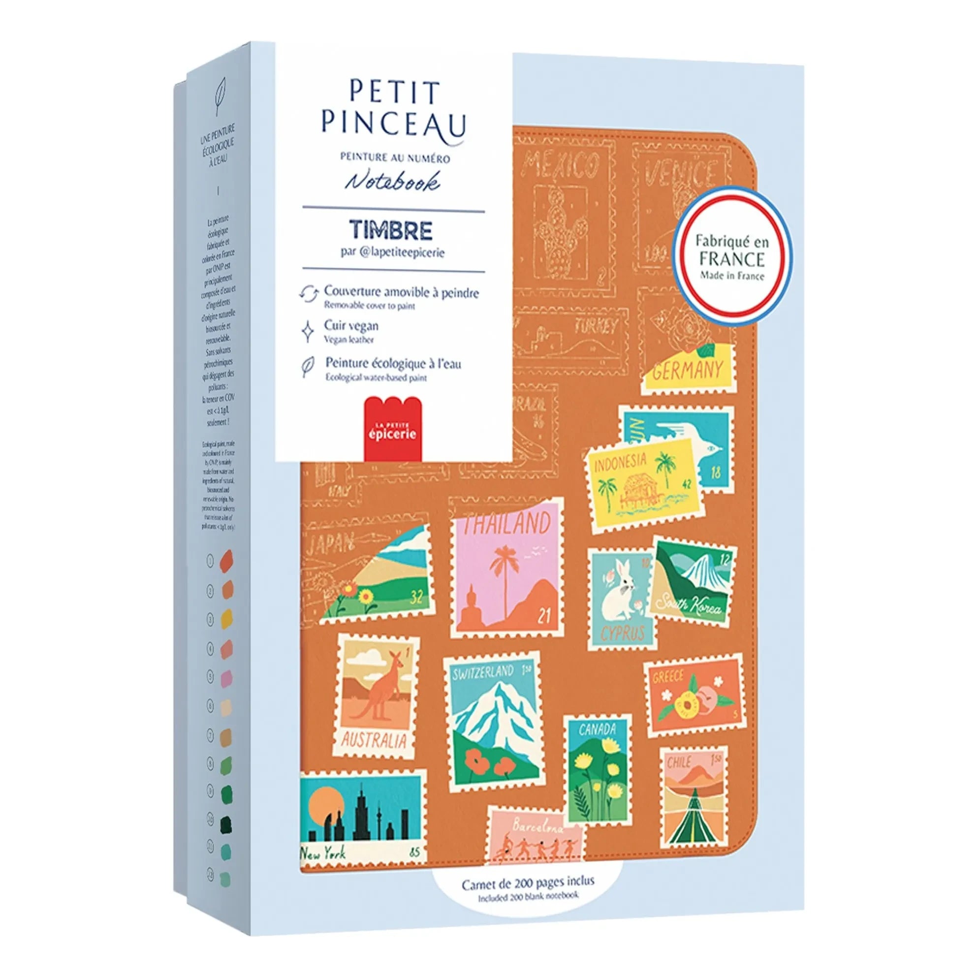 La Petite Épicerie - Libro para colorear - Sello