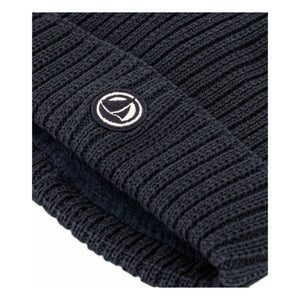 Petit Bateau - Gorro de punto con logo | Azul marino