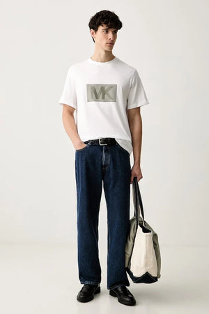 Camiseta de algodón para hombre Michael Kors