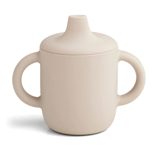 Liewood - Vaso de silicona Neil para bebé | Color arena
