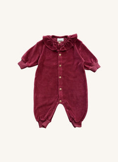 Studio Bohème - Monedero de Algodón Orgánico Iris | Rojo Frambuesa