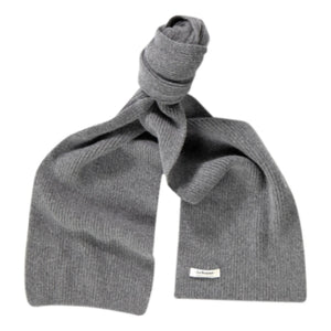 Le Bonnet Amsterdam - Bufanda de Lana y Angora | Gris carbón
