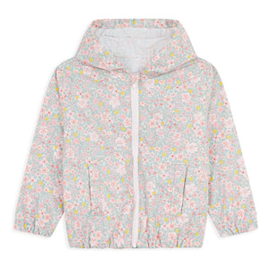 Petit Bateau - Cortavientos de fibra reciclada | Gris azulado