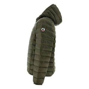 Jott - Hugo Chaqueta Pluma con Capucha | Caqui oscuro