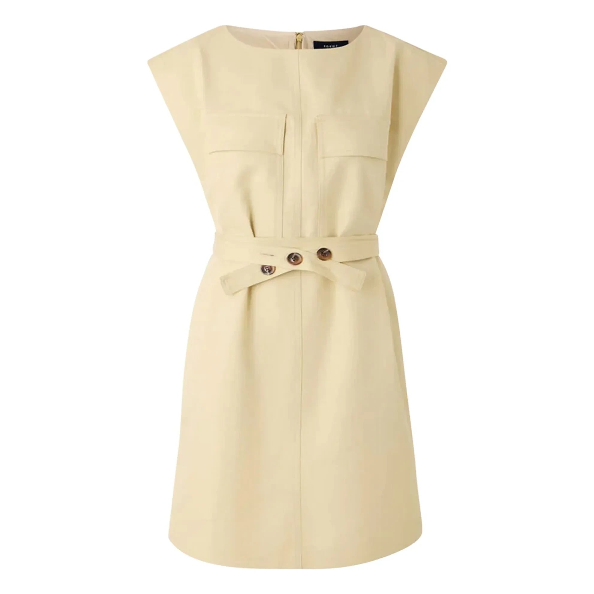 Soeur - Vestido de Algodón Imane | Crema