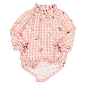 Búho - Vichy Mono Floral | Rosa