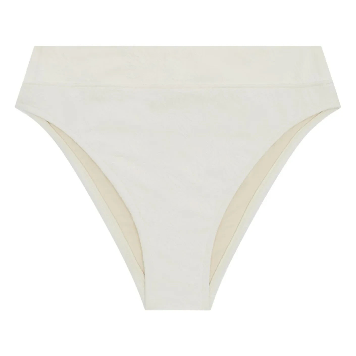 Peony - Camellia Pantalón de punto reciclado con fibra | Blanco