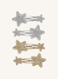 Souza - Pinzas para el Cabello en Forma de Estrella - Set de 4
