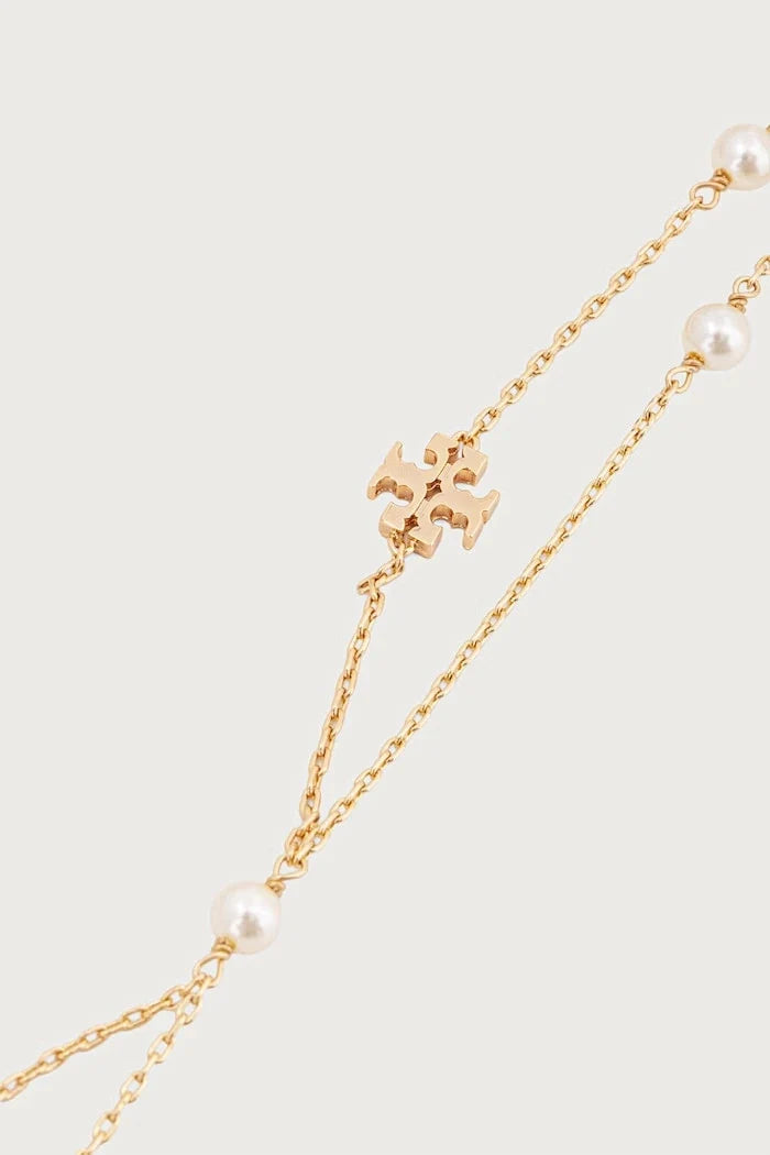 Tory Burch Pulsera Moondance Chapada en Oro para Mujer