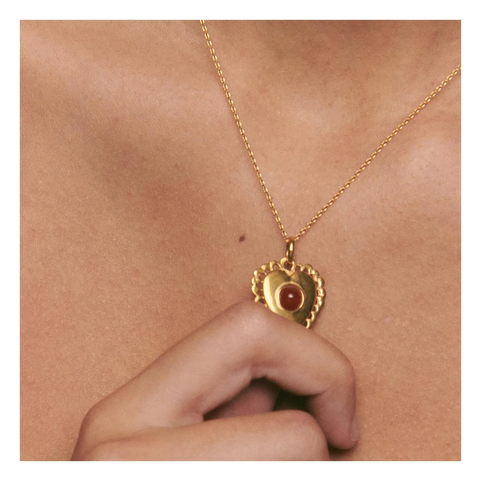 Alhaja - Collar Corazon | Oro