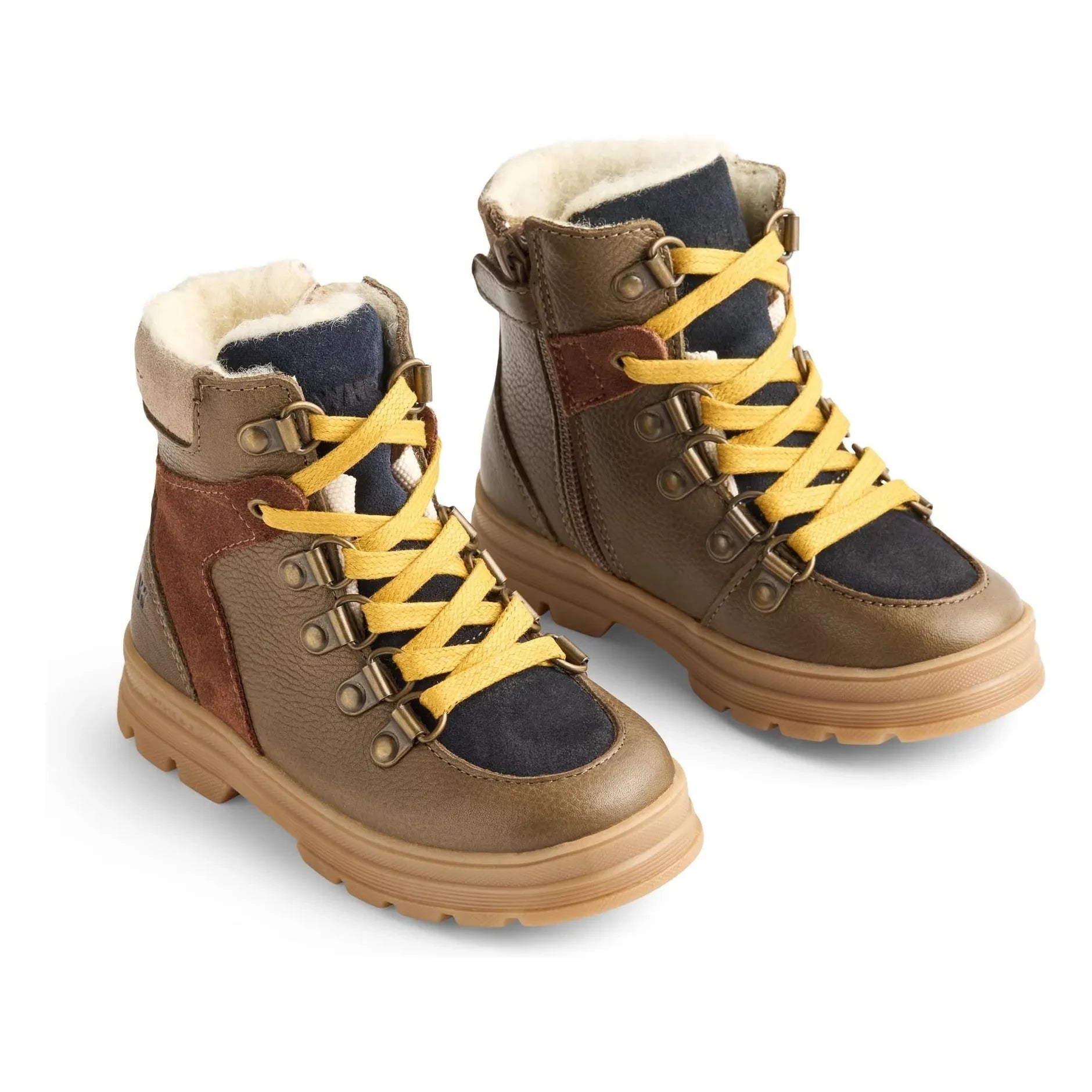 Wheat - Botines de Cuero/Ante Hiker Tex | Marrón