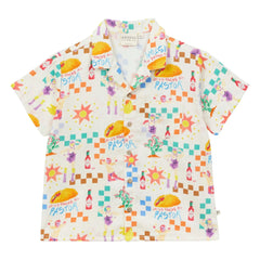 Arsène et Les Pipelettes - Camisa de popelín Mexico | Crudo