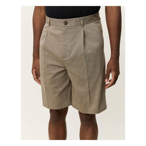 Les Deux - Shorts Reece plisados | Verde