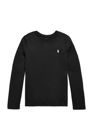 Blusa de algodón de manga larga para niños