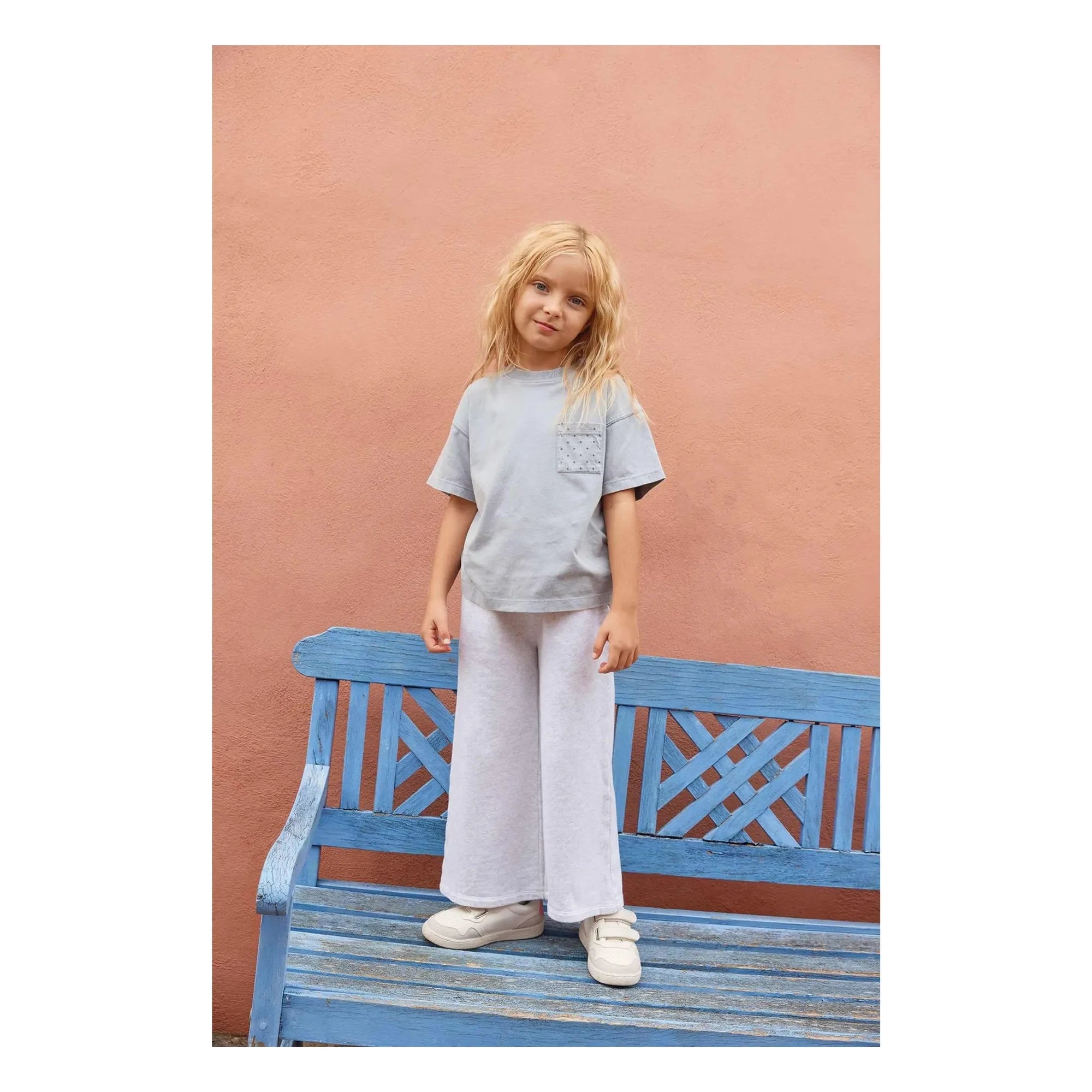 Bonton - Camiseta con bolsillo Nixon Star | Gris azulado