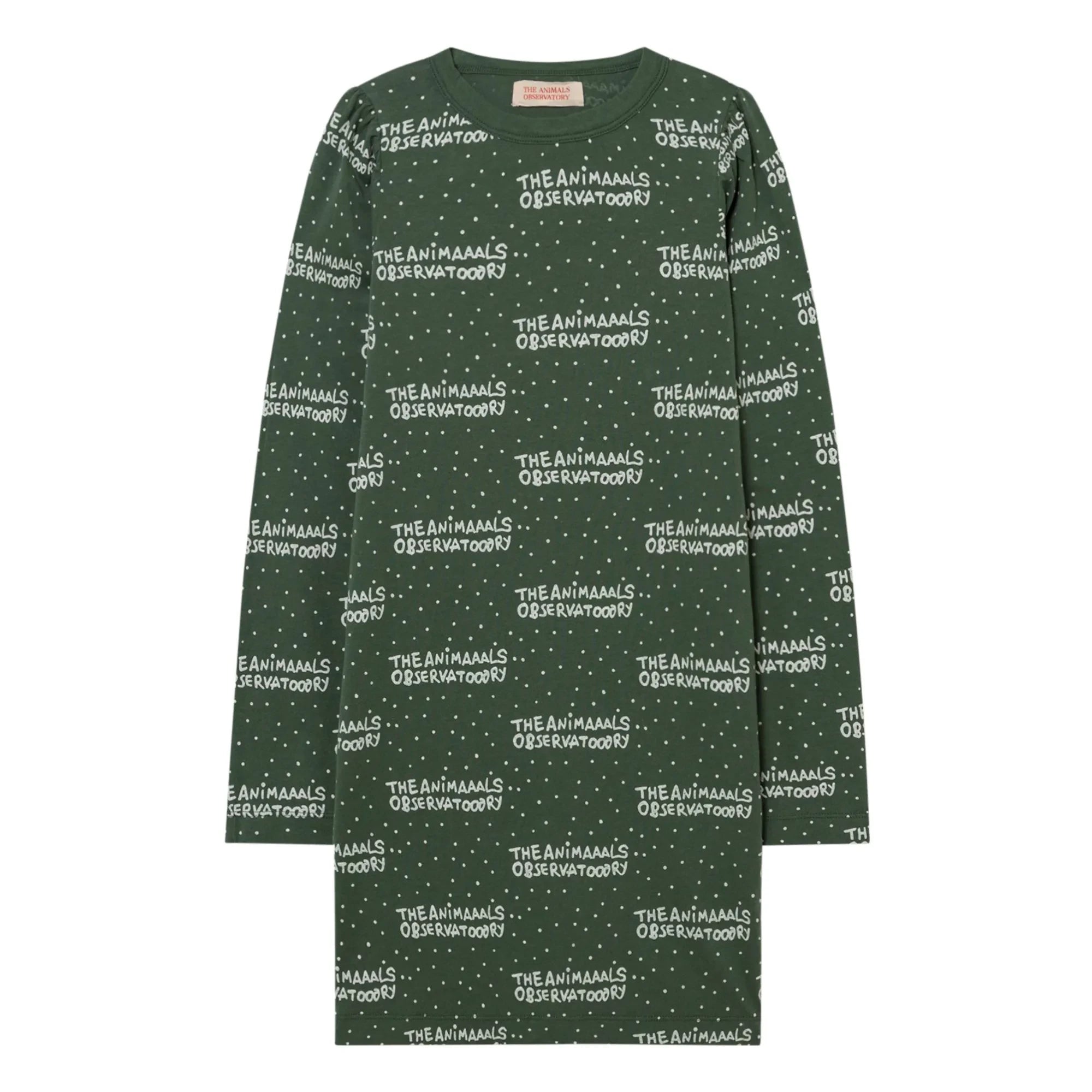 The Animals Observatory - Big Dog Vestido tipo jersey | Verde